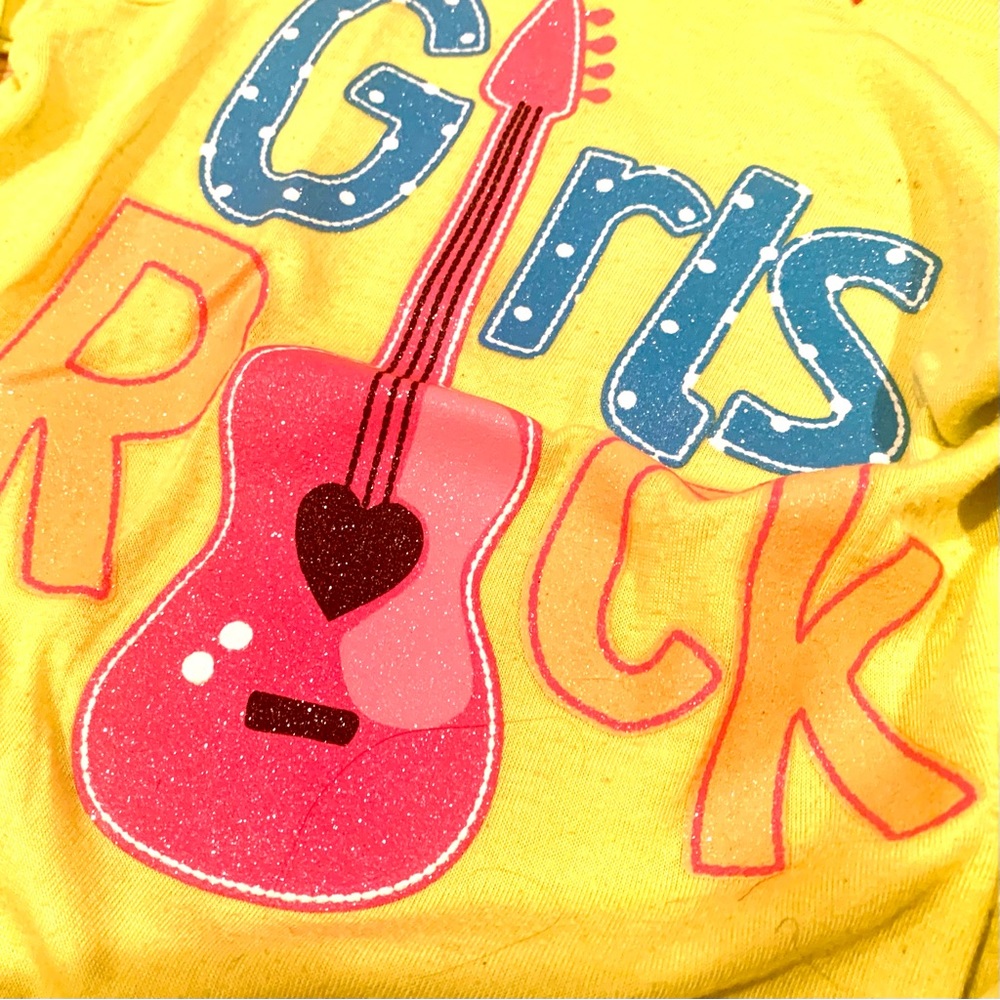 Carters Girls Rock pajamas - Picture 4 of 6